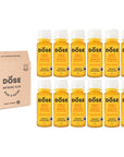 GINGER & TURMERIC – 12 organic cold pressed shots 60ml - Monthly