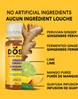 ENERGY - GINGEMBRE, LIME & GUAYUSA - 36 shots pressés à froid 60ml