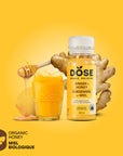 GINGER & HONEY - organic cold-pressed shots 60ml