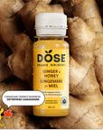 GINGER & HONEY - organic cold-pressed shots 60ml