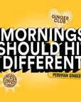 GINGER & HONEY - organic cold-pressed shots 60ml