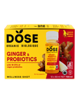 EXPIRATION COURTE - DIGESTION - GINGEMBRE & PROBIOTIQUES - Boîte de 12 shots biologiques pressés à froid 60ml