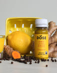 GINGER & TURMERIC 60ml - Organic cold pressed shot