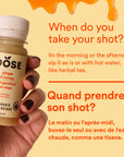 GINGER & HONEY - organic cold-pressed shots 60ml