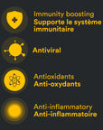 GINGER & TURMERIC EXTRA STRENGTH 60ml - Organic cold pressed shot