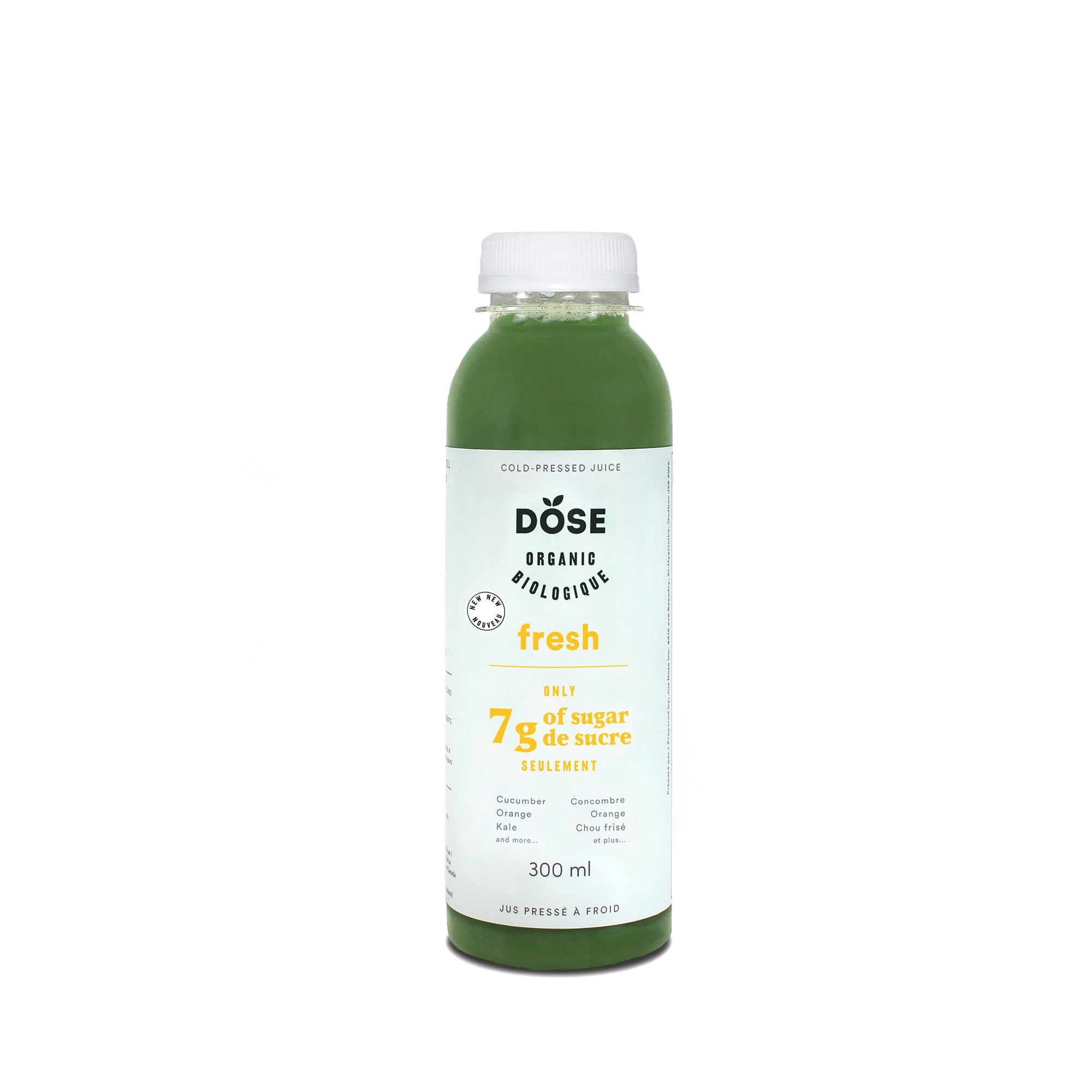 FRESH 300ml Organic cold pressed juice Dose Juice