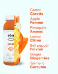 CARROT JUICE PACK - TANGO - 10 Organic cold-pressed juices 300ml