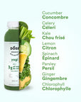 EXPERT Green Juice YOGI - 2 Weeks Challenge Pack - 14 organic cold pressed juices 300ml