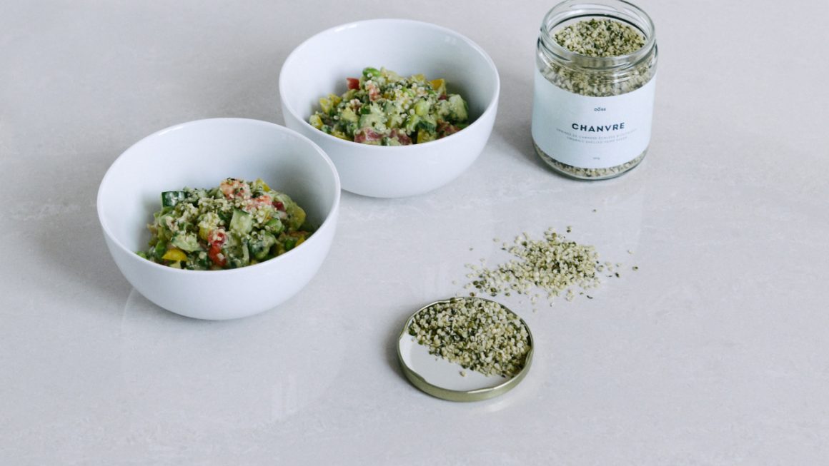 Hemp Salad in a Hurry