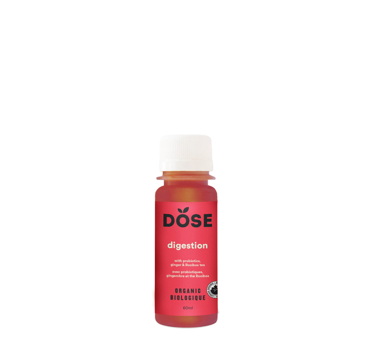 GINGER & PROBIOTICS 60 ml- Organic cold pressed shot