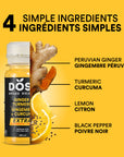 GINGEMBRE & CURCUMA EXTRA FORT - 24 shots biologiques pressés à froid 60ml