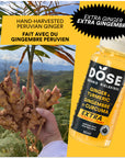 GINGEMBRE & CURCUMA EXTRA FORT - 24 shots biologiques pressés à froid 60ml
