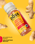 EXPIRATION COURTE - DIGESTION - GINGEMBRE & PROBIOTIQUES - Boîte de 12 shots biologiques pressés à froid 60ml