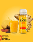 GINGEMBRE & CURCUMA - 96 shots biologiques pressés à froid 60ml