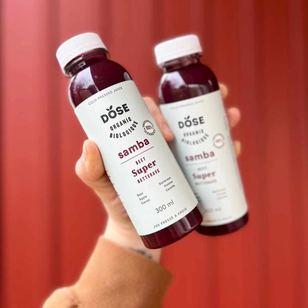 BEET JUICE PACK - SAMBA - 10 Organic cold-pressed beet juices 300ml