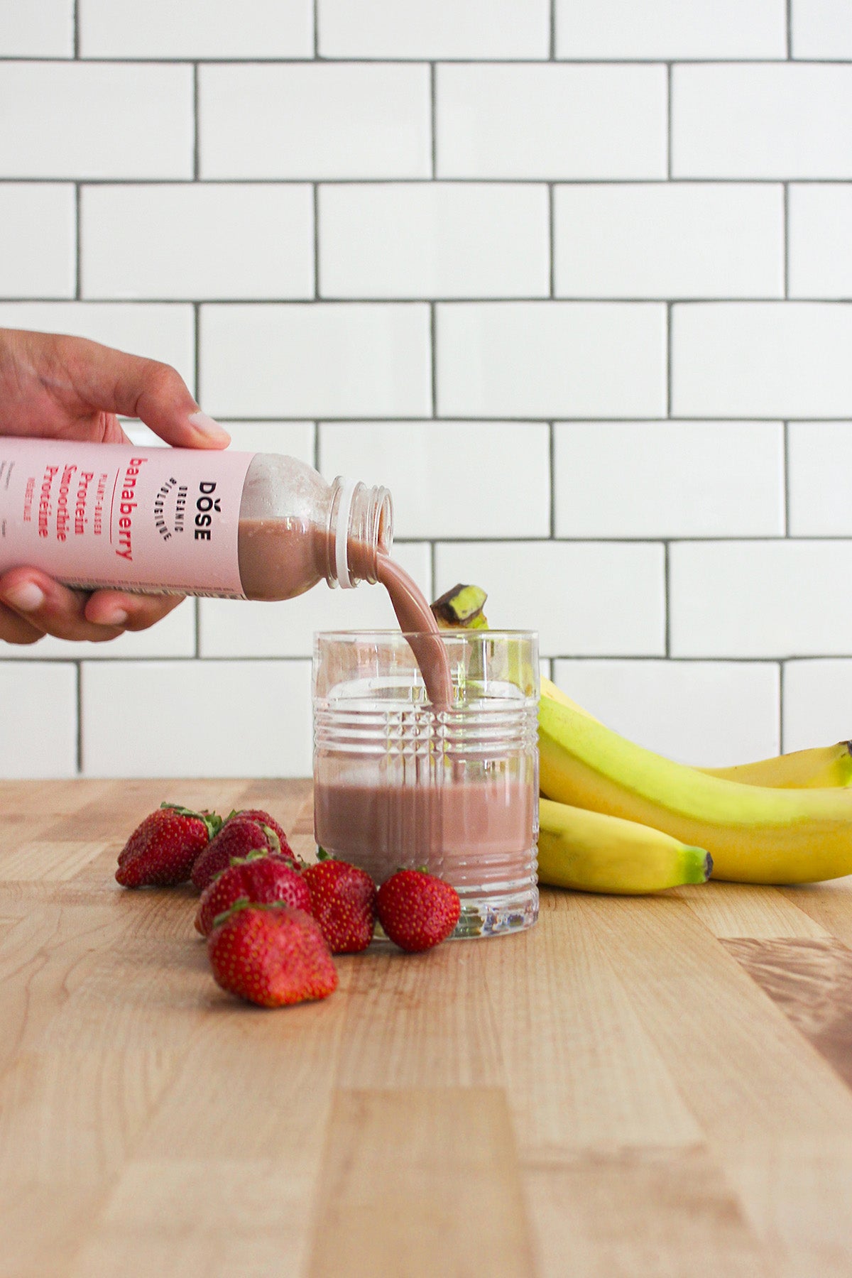 BANABERRY 300ml - Organic cold pressed smoothie (Short dated)