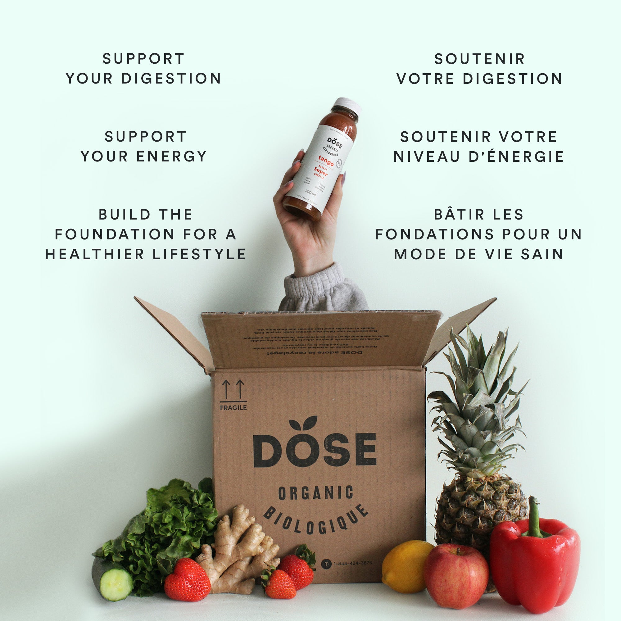 7-Day Beginner Cleanse - PURITY - 70 organic cold pressed juices 300ml
