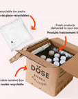 DIGESTION - GINGER & PROBIOTICS - 50 organic cold pressed shots 60ml