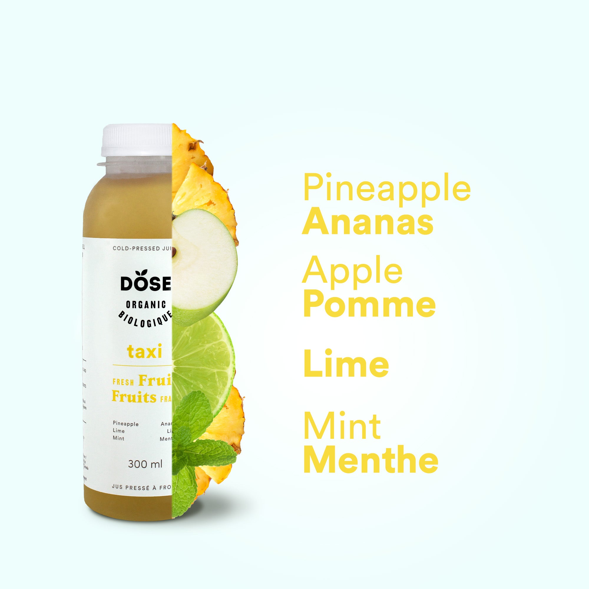 TAXI 300ml - Organic cold pressed juice